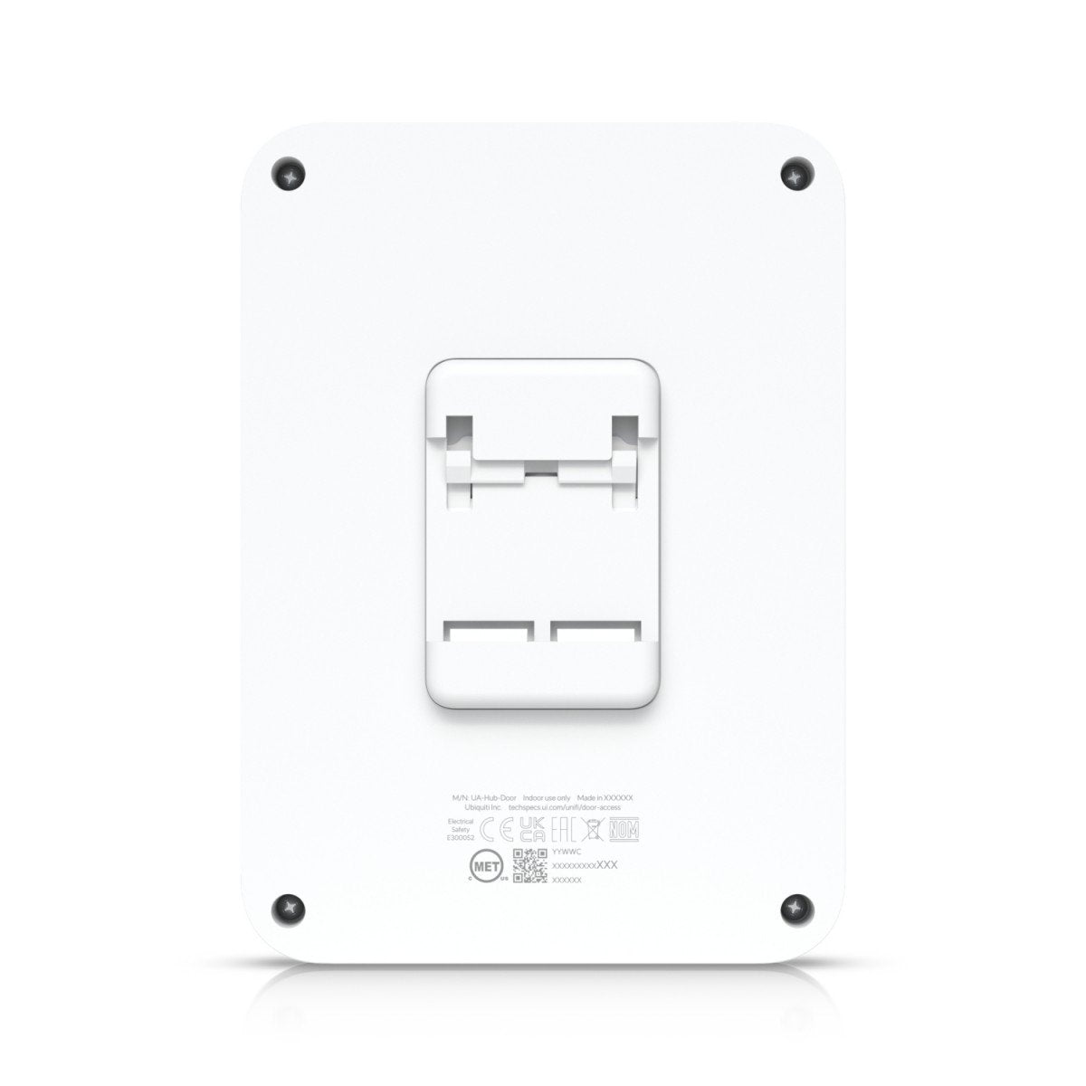 UBIQUITI UA-HUB: Ein kompakter, eleganter Netzwerk-Hub mit mehreren Ethernet-Anschlüssen, ideal für die Verbindung von Geräten in einem modernen Netzwerk. Der Hub ist in einem schlichten, weißen Gehäuse gehalten und zeigt eine LED-Anzeige für den Betriebsstatus.